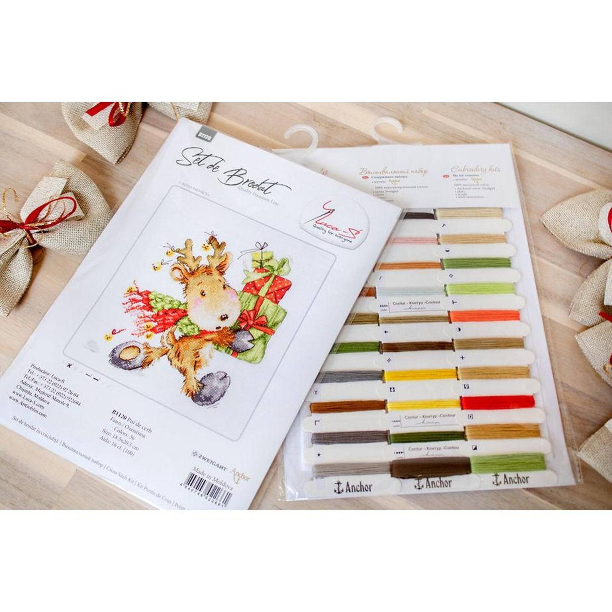 Luca-s Fawn Counted Cross Stitch Kit